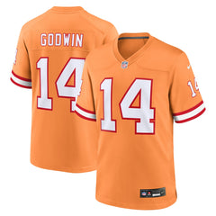Chris Godwin Tampa Bay Buccaneers Throwback Game Jersey Orange | Nike for Sale