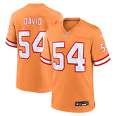 Lavonte David Tampa Bay Buccaneers Throwback Game Jersey Orange | Nike for Sale