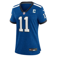 Michael Pittman Jr. Indianapolis Colts Women's Indiana Nights Alternate Game Jersey Royal | Nike for Sale