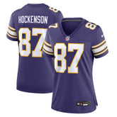 T.J. Hockenson Minnesota Vikings Women's Player Jersey Purple | Nike for Sale