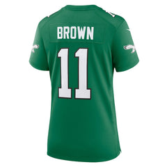 A.J. Brown Philadelphia Eagles Women's Player Jersey Kelly Green | Nike for Sale