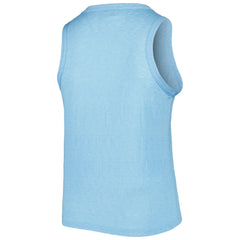 Chicago Cubs Soft as a Grape Women's Plus Size High Neck Tri-Blend Tank Top - MLB