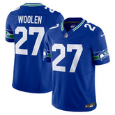 Tariq Woolen Seattle Seahawks Alternate Vapor F.U.S.E. Limited Jersey Royal | Nike for Sale