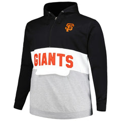 San Francisco Giants Big & Tall Fleece Half-Zip Hoodie - MLB