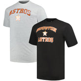 Houston Astros Profile Big & Tall T-Shirt Combo Pack - MLB