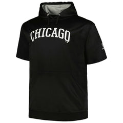 Chicago White Sox Profile Big & Tall Contrast Short Sleeve Pullover Hoodie - MLB