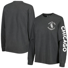 Chicago White Sox Soft as a Grape Women's Team Pigment Dye Long Sleeve T-Shirt - MLB