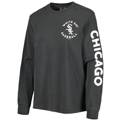 Chicago White Sox Soft as a Grape Women's Team Pigment Dye Long Sleeve T-Shirt - MLB