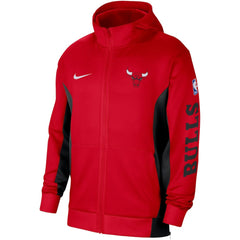 Chicago Bulls 2023/24 Authentic Showtime Full-Zip Hoodie Red - NBA