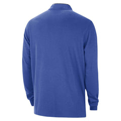 Dallas Mavericks Authentic Performance Half-Zip Jacket Blue - NBA
