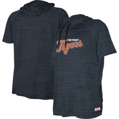 Detroit Tigers Stitches Youth Raglan Short Sleeve Pullover Hoodie - MLB