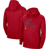 Chicago Bulls Unisex 2023/24 Performance Spotlight On-Court Practice Pullover Hoodie Red - NBA