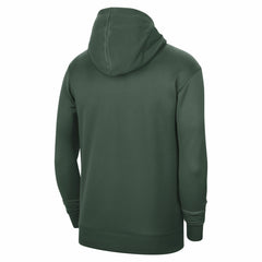 Milwaukee Bucks Unisex 2023/24 Performance Spotlight On-Court Practice Pullover Hoodie Hunter Green - NBA