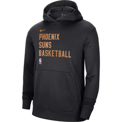 Phoenix Suns Unisex 2023/24 Performance Spotlight On-Court Practice Pullover Hoodie Black - NBA