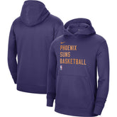 Phoenix Suns Unisex 2023/24 Performance Spotlight On-Court Practice Pullover Hoodie Purple - NBA