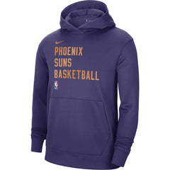 Phoenix Suns Unisex 2023/24 Performance Spotlight On-Court Practice Pullover Hoodie Purple - NBA