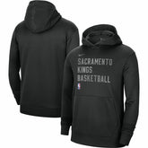 Sacramento Kings Unisex 2023/24 Performance Spotlight On-Court Practice Pullover Hoodie Black - NBA