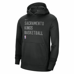 Sacramento Kings Unisex 2023/24 Performance Spotlight On-Court Practice Pullover Hoodie Black - NBA