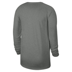 Atlanta Hawks Unisex 2023/24 Legend On-Court Practice Performance Long Sleeve T-Shirt Heather Gray - NBA