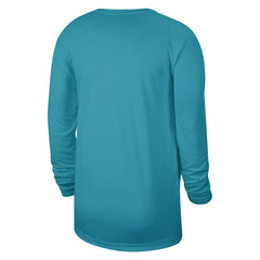 Charlotte Hornets Jordan Brand Unisex 2023/24 Legend On-Court Practice Long Sleeve T-Shirt Teal - NBA