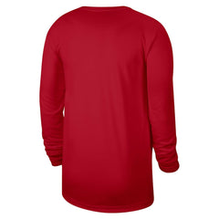 Chicago Bulls Unisex 2023/24 Legend On-Court Practice Long Sleeve T-Shirt Red - NBA