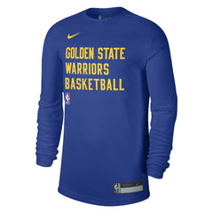 Golden State Warriors Unisex 2023/24 Legend On-Court Practice Long Sleeve T-Shirt Royal - NBA