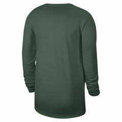 Milwaukee Bucks Unisex 2023/24 Legend On-Court Practice Long Sleeve T-Shirt Hunter Green - NBA