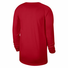 Toronto Raptors Unisex 2023/24 Legend On-Court Practice Long Sleeve T-Shirt Red - NBA