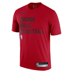 Chicago Bulls 2023/24 Sideline Legend Performance Practice T-Shirt Red - NBA
