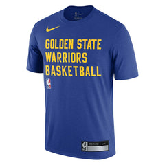 Golden State Warriors 2023/24 Sideline Legend Performance Practice T-Shirt Royal - NBA