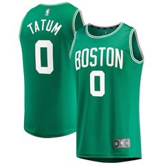 Jayson Tatum Boston Celtics Big & Tall Fast Break Player Jersey Kelly Green Icon Edition - NBA