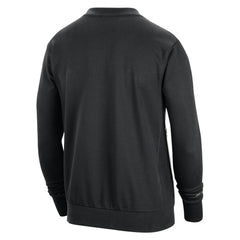 Chicago Bulls 2023/24 Authentic Standard Issue Travel Performance Pullover Sweatshirt Black - NBA