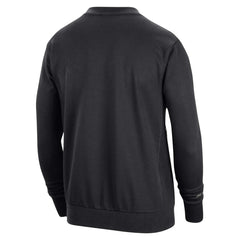 Utah Jazz 2023/24 Authentic Standard Issue Travel Performance Pullover Sweatshirt Black - NBA