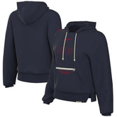 Philadelphia 76ers Women's Courtside Standard Issue Performance Pullover Hoodie Navy - NBA