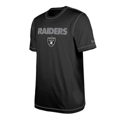 Las Vegas Raiders New Era Third Down Puff Print T-Shirt Black | NFL