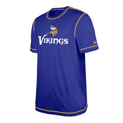 Minnesota Vikings New Era Third Down Puff Print T-Shirt Purple | NFL