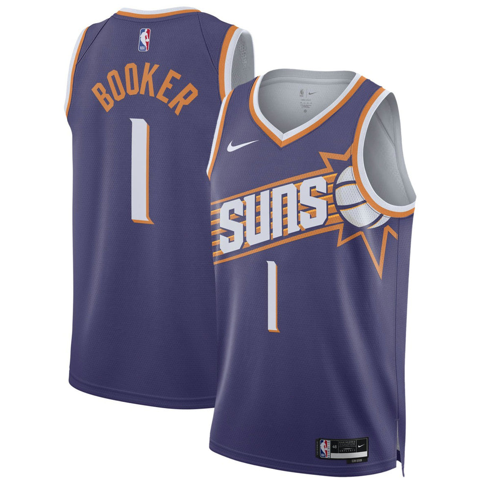 Devin Booker Phoenix Suns Unisex Swingman Jersey Icon Edition Purple - NBA