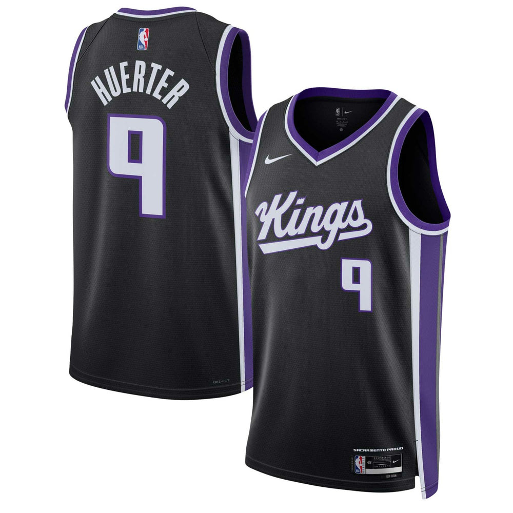 Kevin Huerter Sacramento Kings Unisex Swingman Jersey Icon Edition Black - NBA