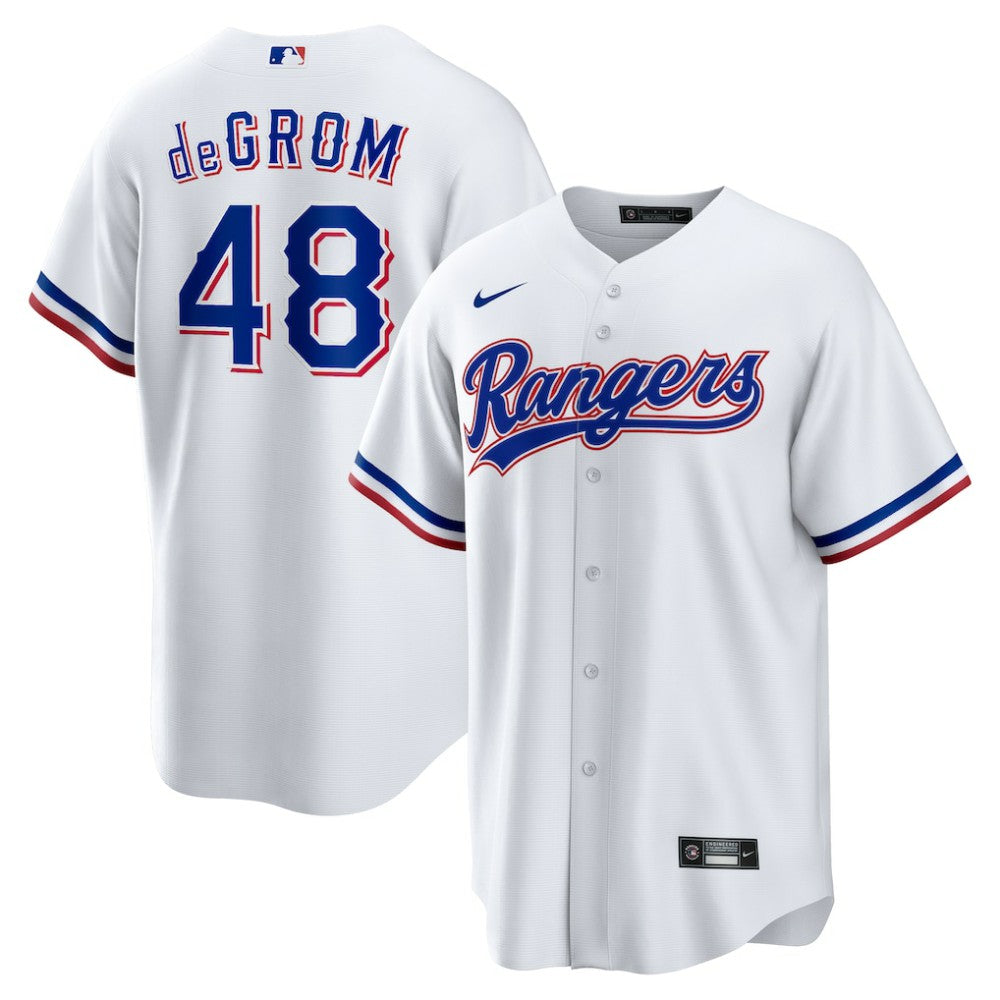 Jacob deGrom Texas Rangers Nike Home Replica Player Jersey - MLB