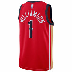 Zion Williamson New Orleans Pelicans Jordan Brand Unisex Swingman Jersey Statement Edition Red - NBA