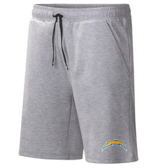 Los Angeles Chargers MSX by Michael Strahan Trainer Shorts Heather Gray | NFL