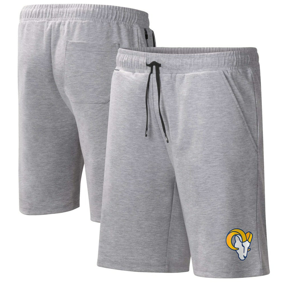 Los Angeles Rams MSX by Michael Strahan Trainer Shorts Heather Gray | NFL
