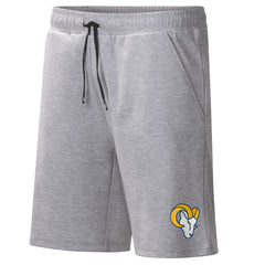 Los Angeles Rams MSX by Michael Strahan Trainer Shorts Heather Gray | NFL
