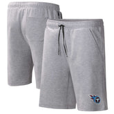 Tennessee Titans MSX by Michael Strahan Trainer Shorts Heather Gray | NFL