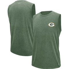Green Bay Packers MSX by Michael Strahan Warm Up Sleeveless T-Shirt Green | NFL