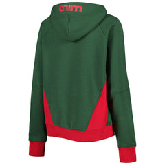 Minnesota Wild Starter Women's Wishbone Half-Zip Hoodie - Green - NHL
