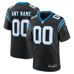 Carolina Panthers Custom Game Jersey Black | Nike for Sale