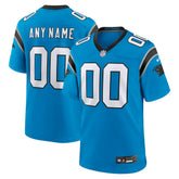 Carolina Panthers Alternate Custom Game Jersey Blue | Nike for Sale