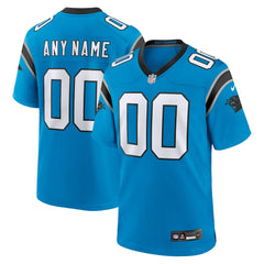 Carolina Panthers Alternate Custom Game Jersey Blue | Nike for Sale