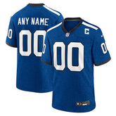 Indiana Nights Indianapolis Colts Alternate Custom Game Jersey Blue | Nike for Sale